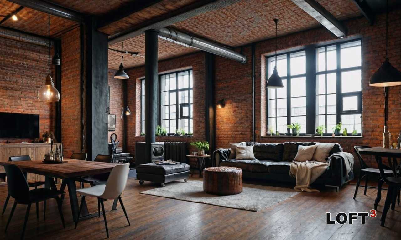 Как сочетать мебель Лофт с элементами эклектики?