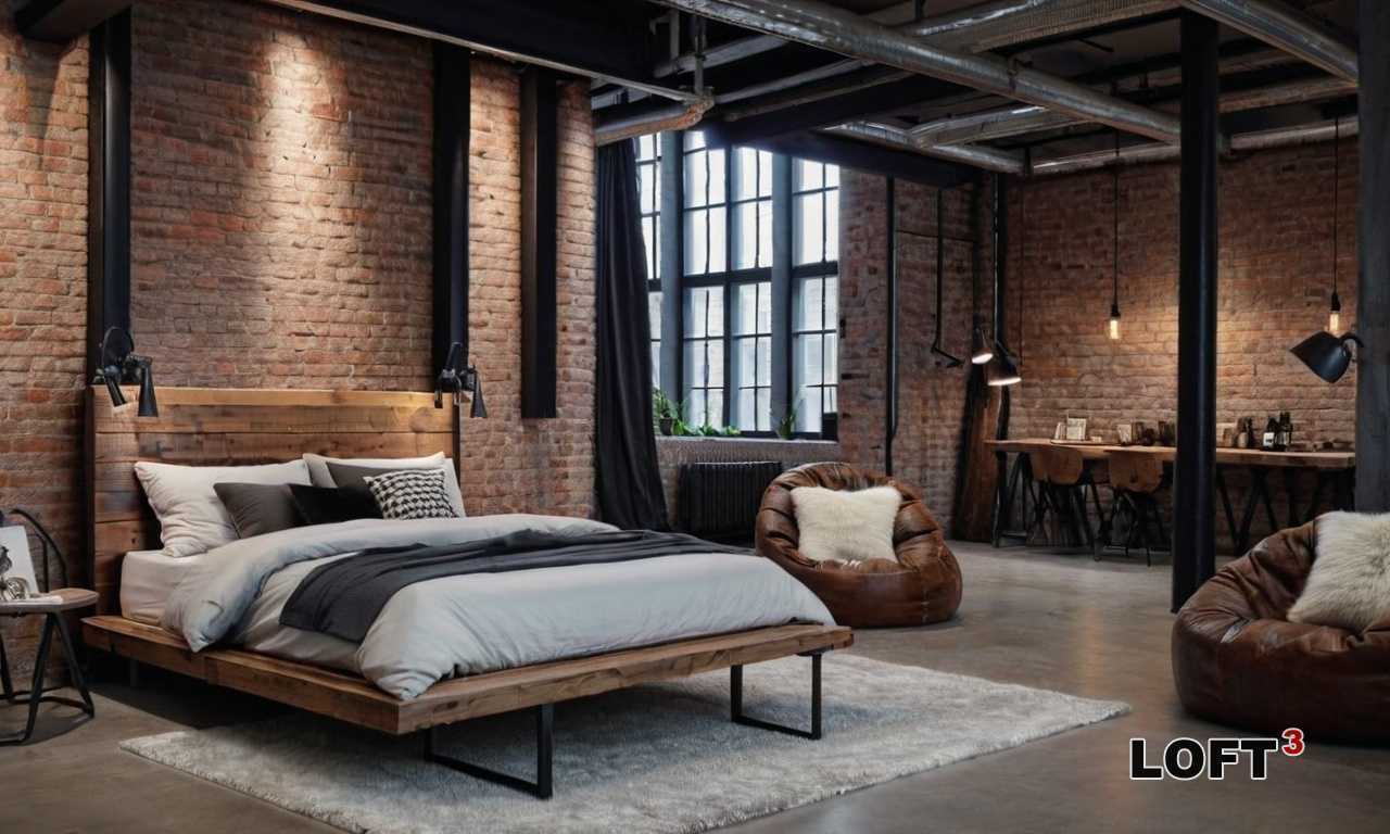 Как оформить кухонный остров в стиле Лофт?