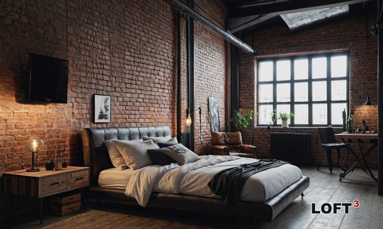 Как оформить потолок в стиле лофт с открытыми трубами