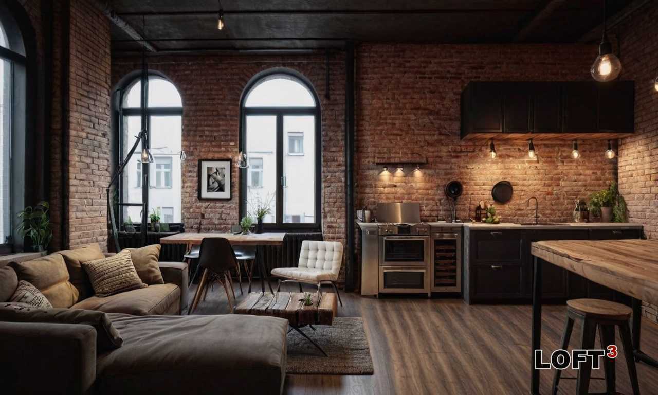 Как создать уютный интерьер лофта для романтических встреч