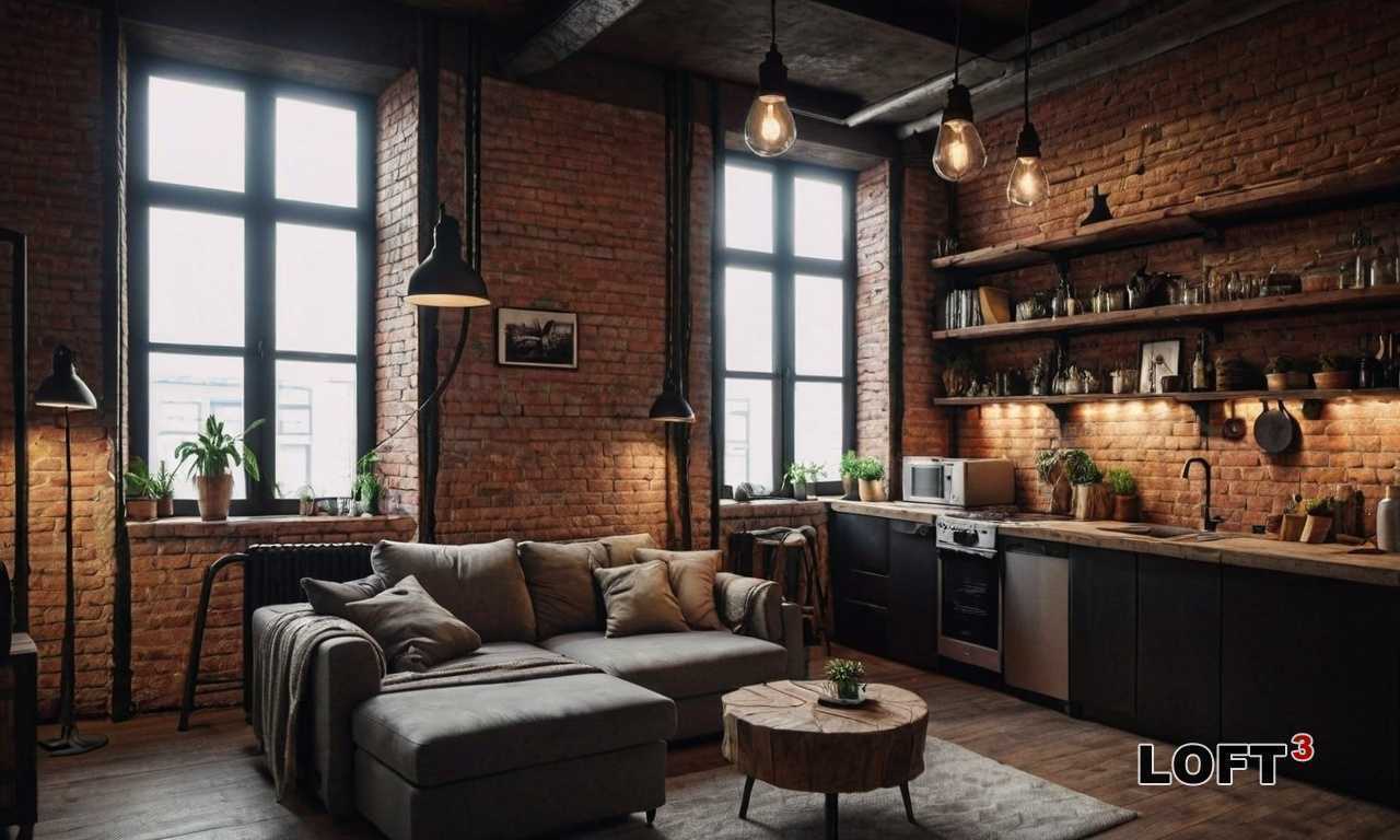 Как добавить элементы барокко в интерьер лофт