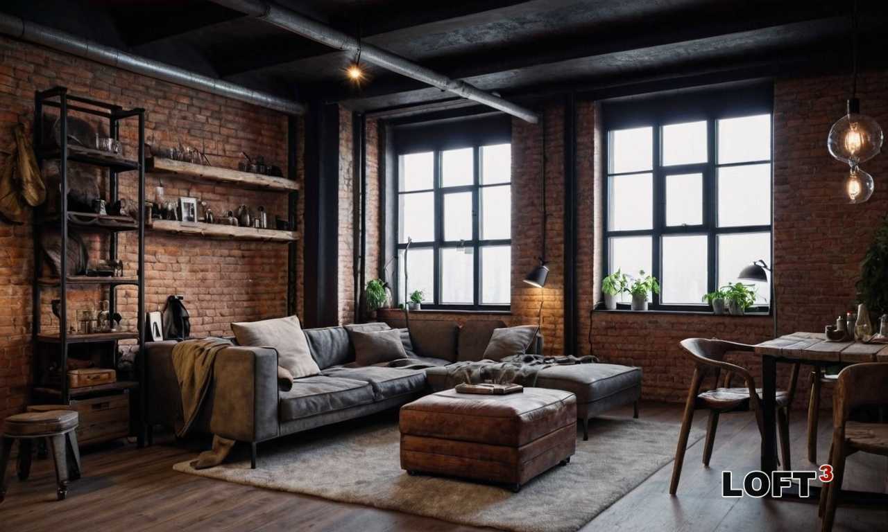 Как выбрать диван для квартиры-лофт