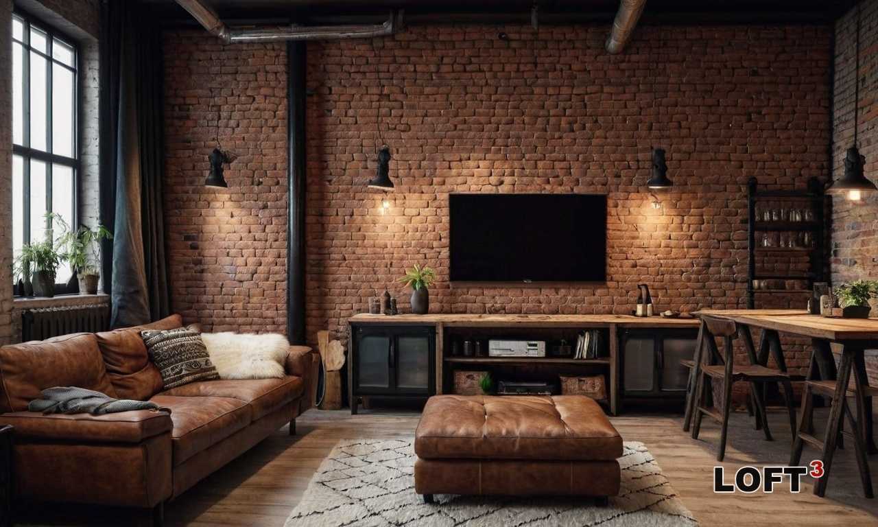 Как создать лофт для отдыха с яркими декоративными акцентами