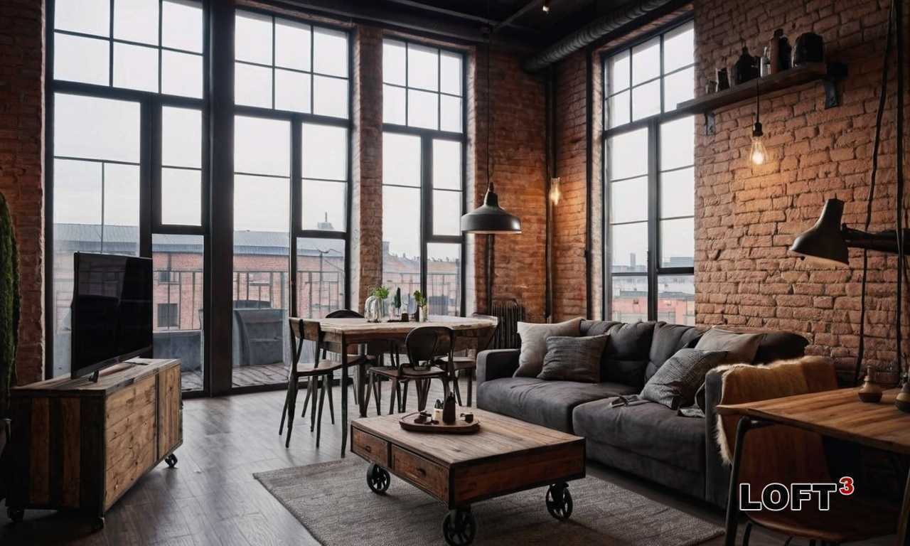 Как создать современный лофт с элементами фьюжн