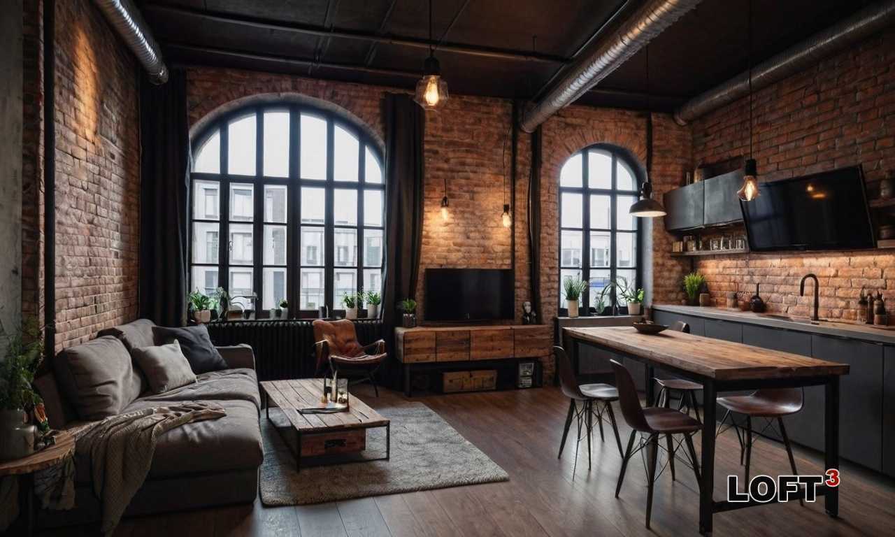 Как создать уют в квартире-лофт - хитрости и лайфхаки