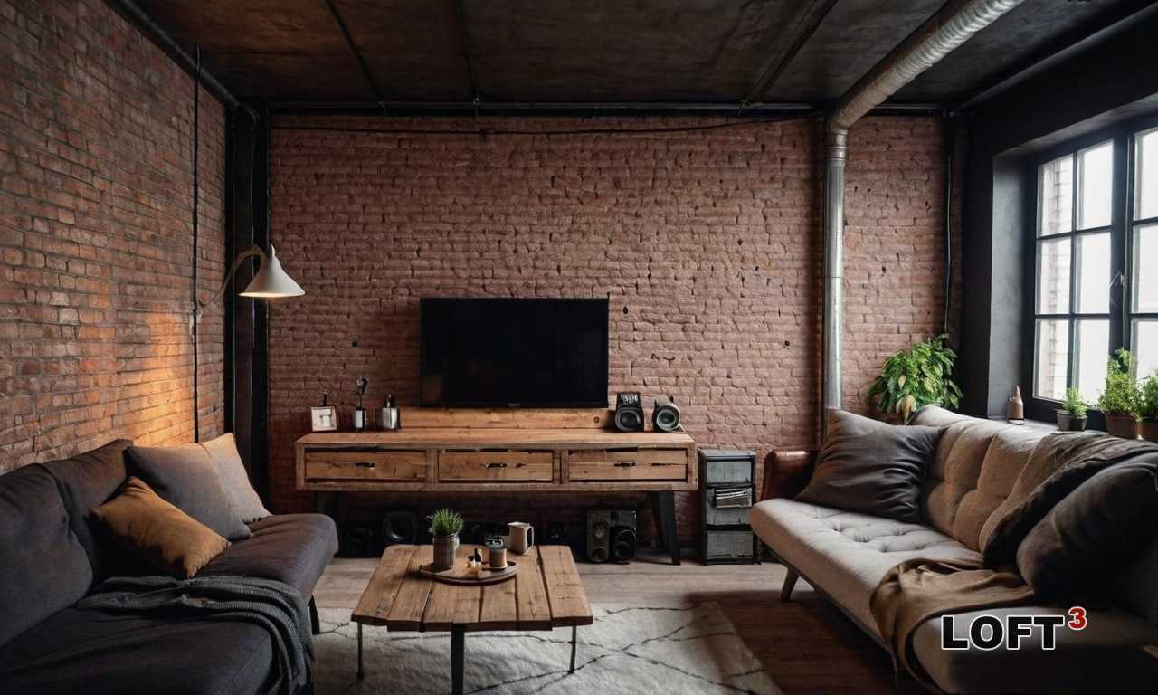 Как добавить яркие акценты в интерьер лофт