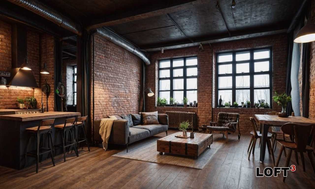 Как создать стильный лофт с элементами минимализма