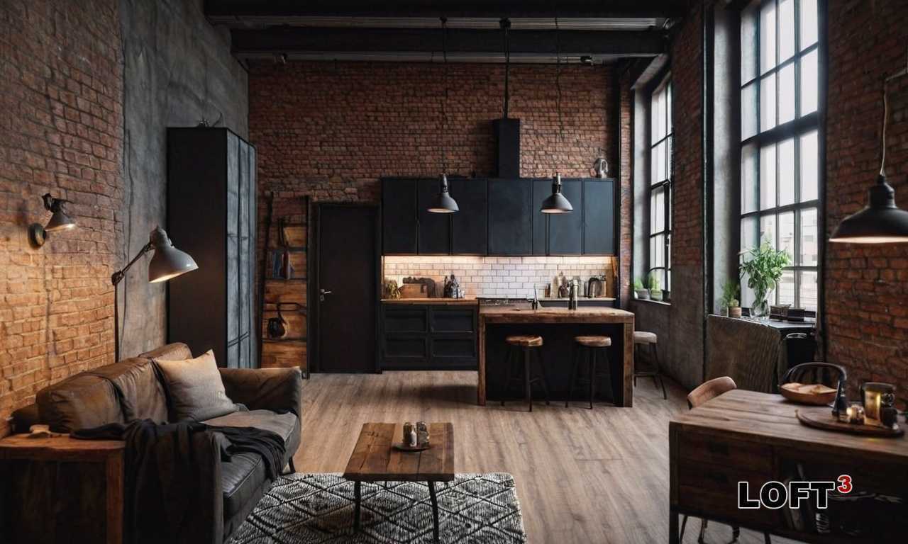 Лофт с верхними окнами - как добавить света в квартиру с низким потолком