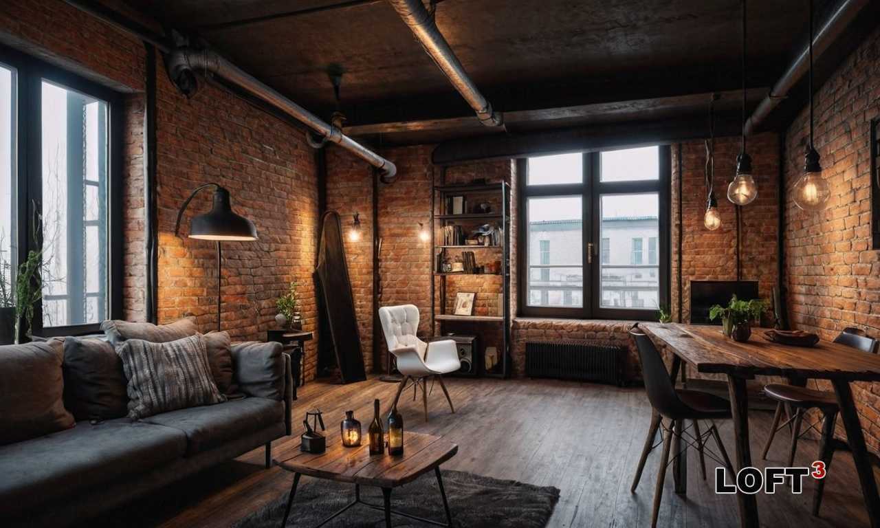 Лофт с панорамными стенами - как создать ощущение простора в квартире