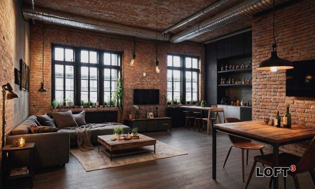 Лофт-студии с полностью стеклянными стенами - максимальное естественное освещение