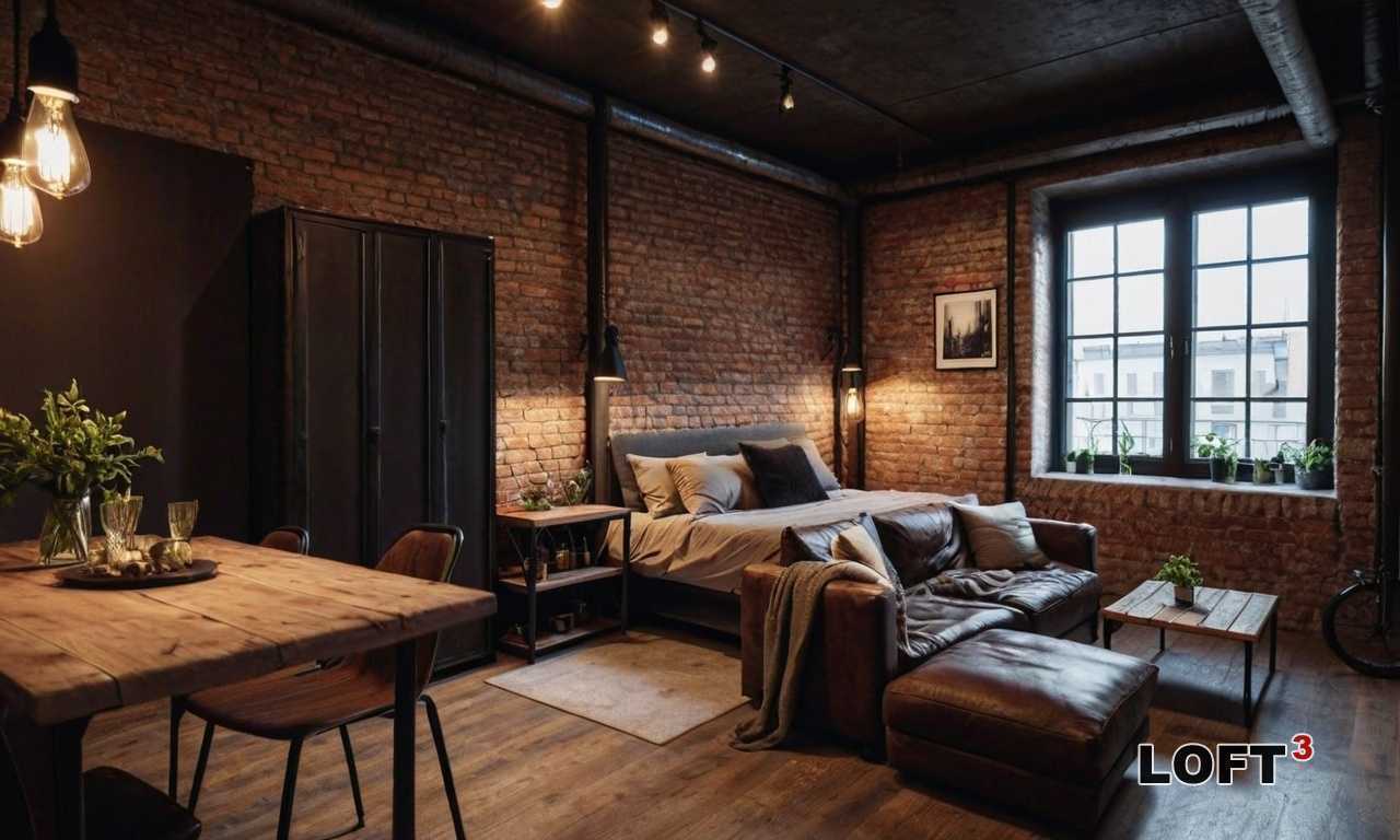 Жилые лофты с винтажными коврами - как создать уют в индустриальном интерьере?