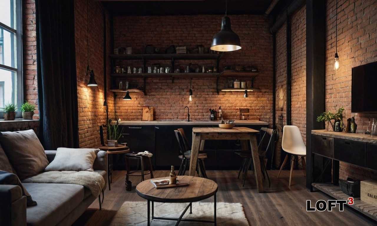 Лофт с панорамным остеклением - как привнести свет и воздух в помещение