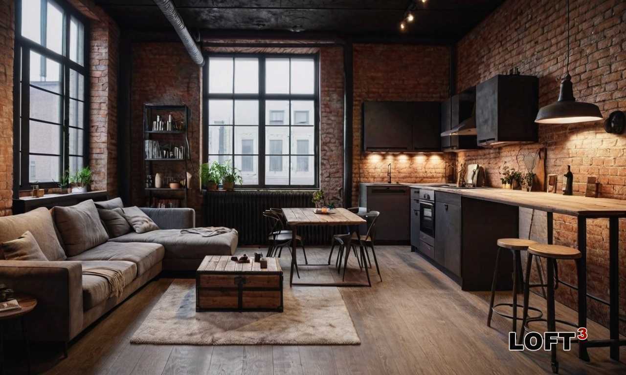 Как организовать рабочее пространство в стиле Лофт