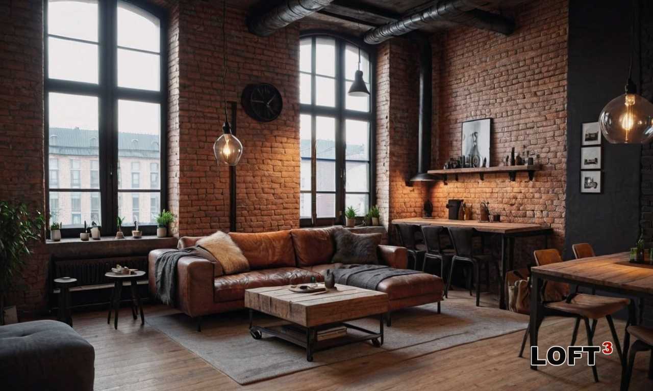 Квартира-лофт с подиумом - оригинальные идеи для зонирования