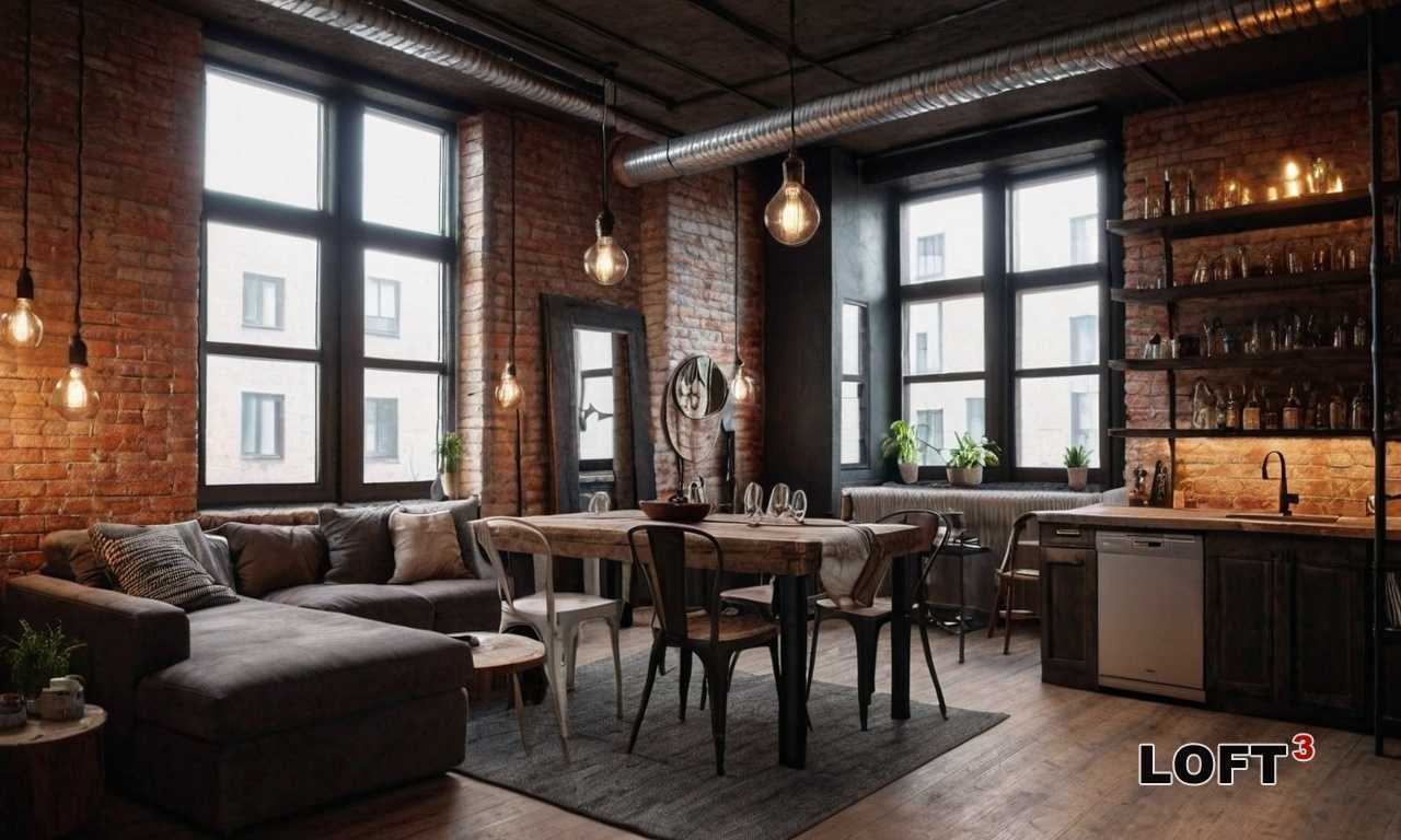 Лофт с арт-объектами - как создать уникальный интерьер с помощью искусства