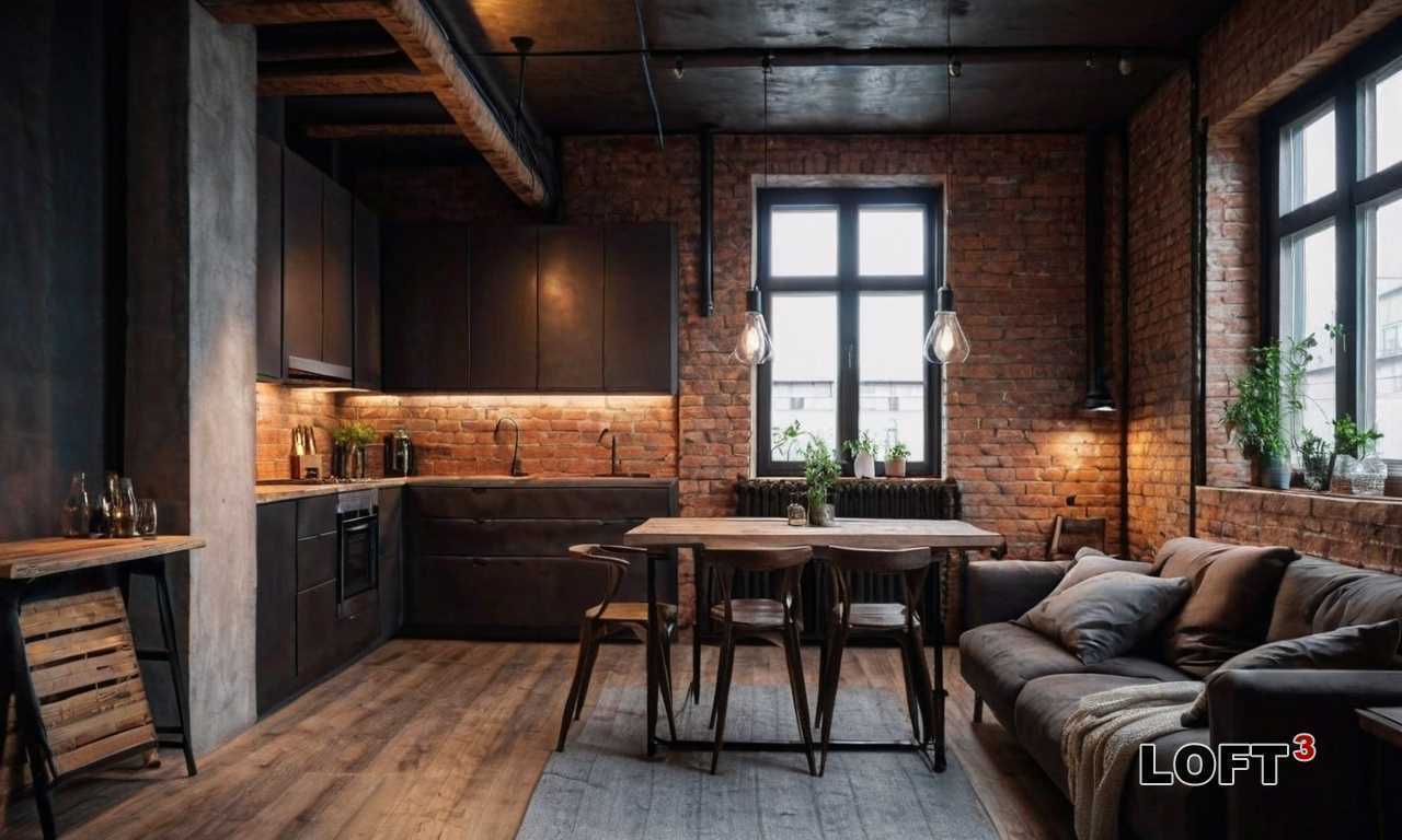 Квартиры-лофты с металлическими перегородками - стильные решения для зонирования