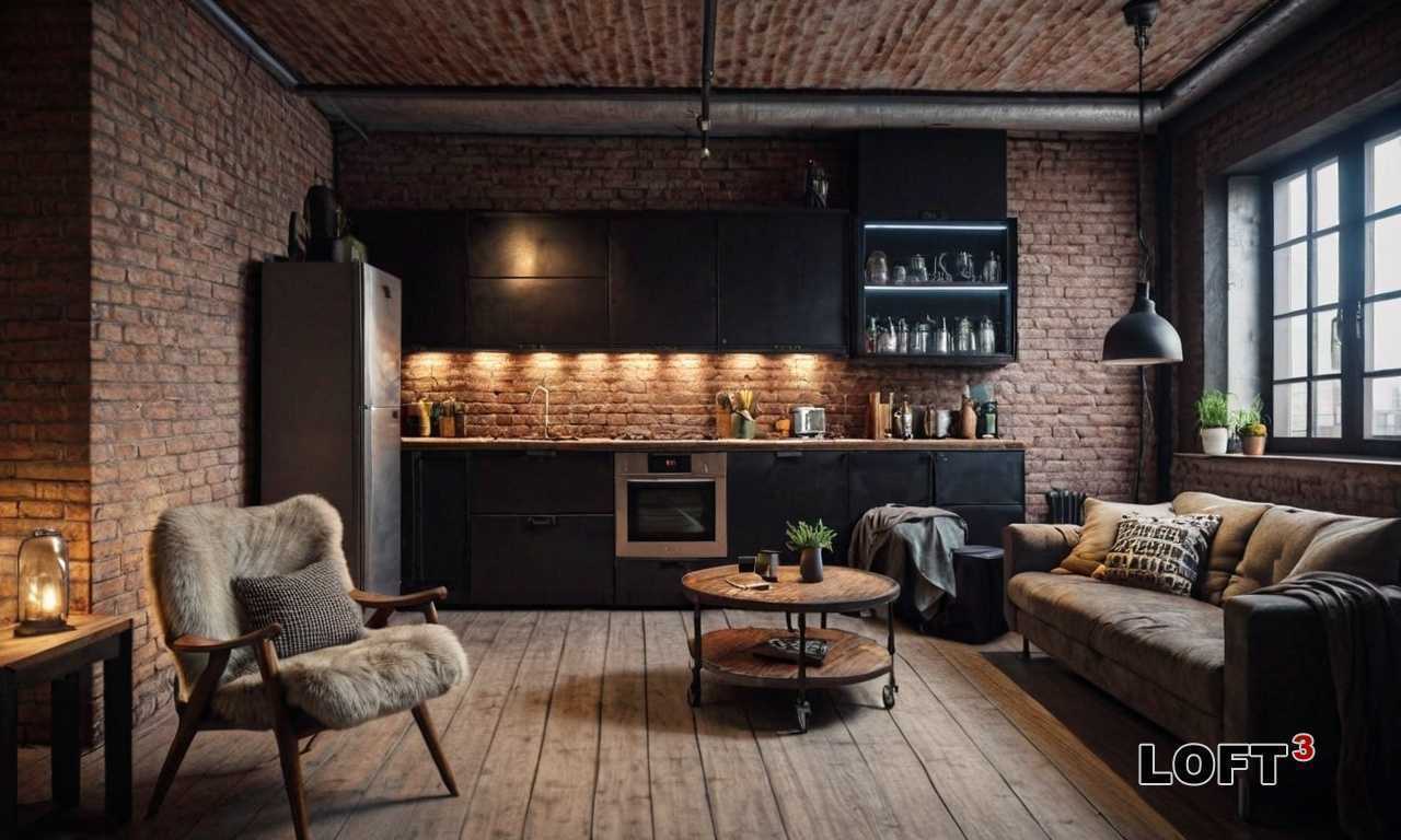 Лофт с элементами стекла - как привнести легкость и современность