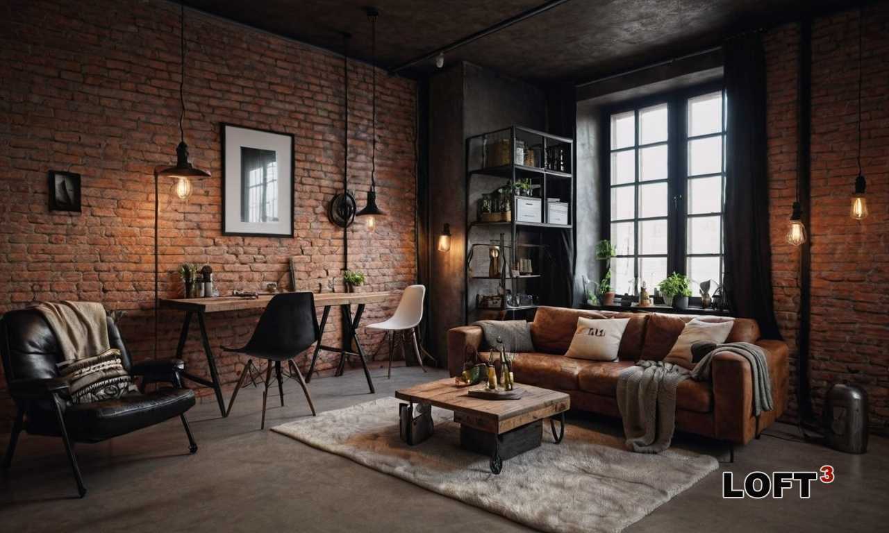 Как обустроить гардеробную в загородном доме в стиле лофт?