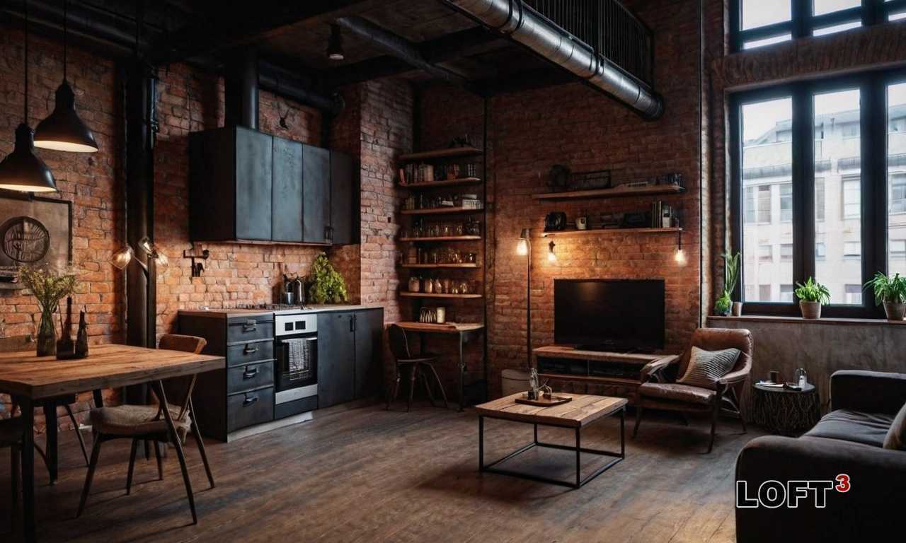 Как создать современный лофт в загородном доме с минимальными затратами?