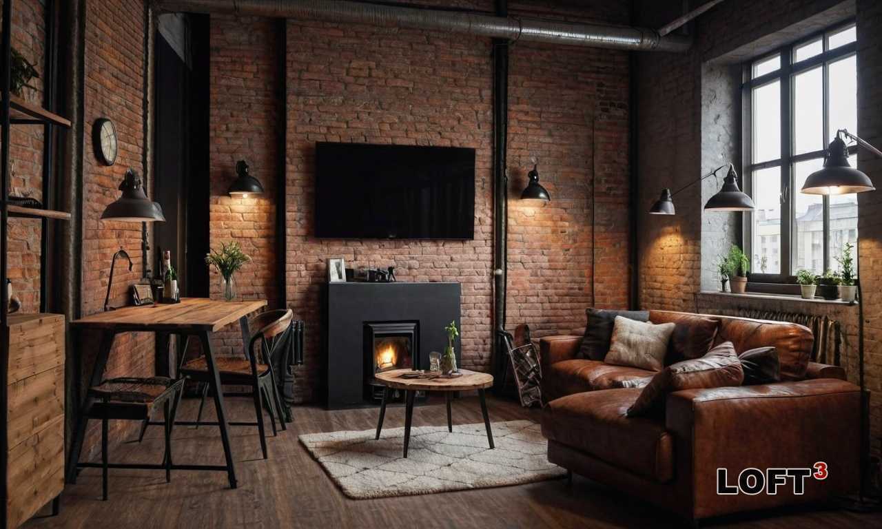 Как оформить прихожую в загородном доме в стиле лофт?