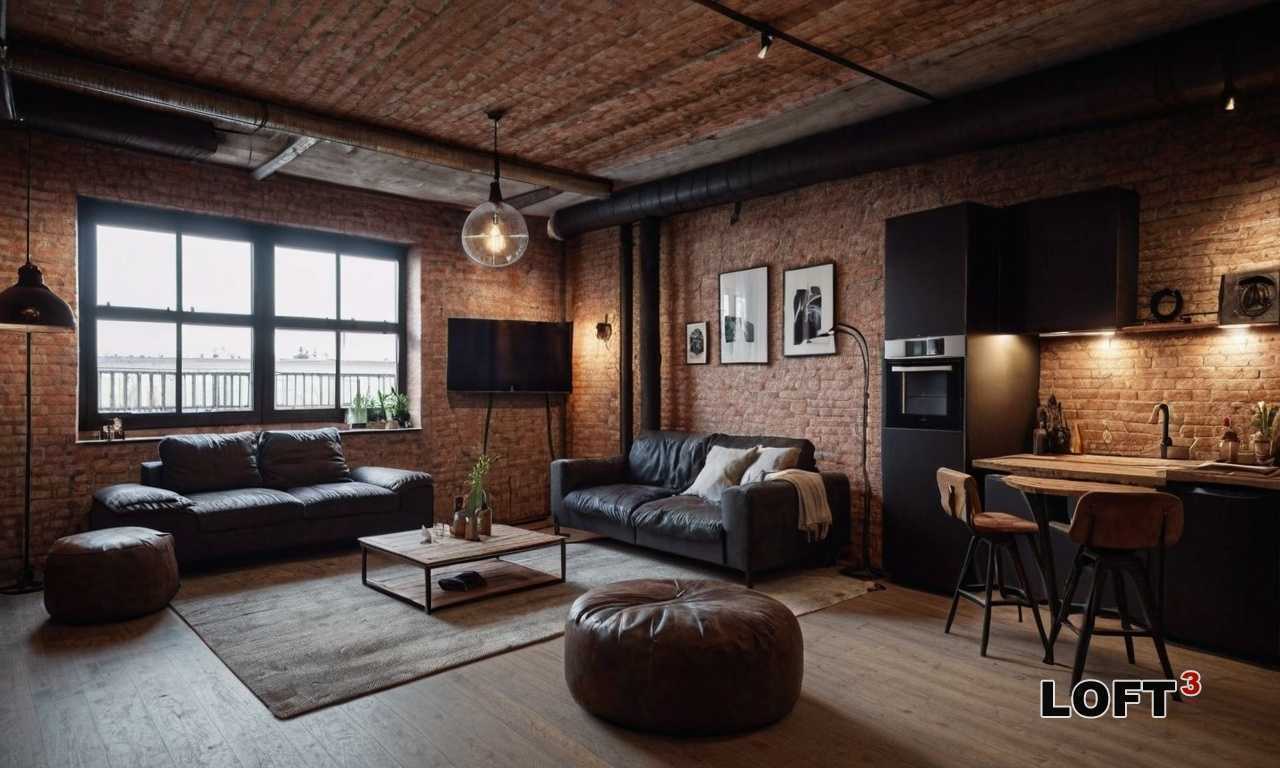 Какие часы подойдут для интерьера загородного дома в стиле лофт?