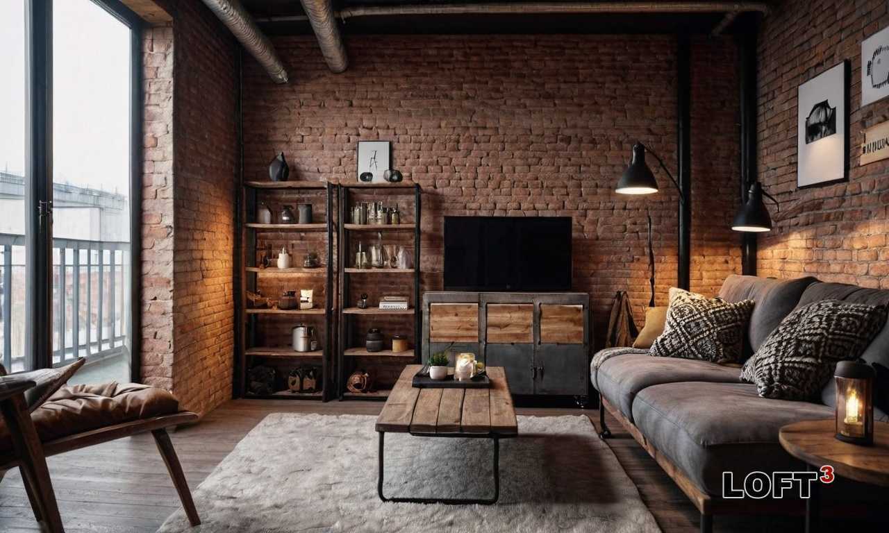 Как создать стильный интерьер комнаты для подростка в загородном доме в стиле лофт?