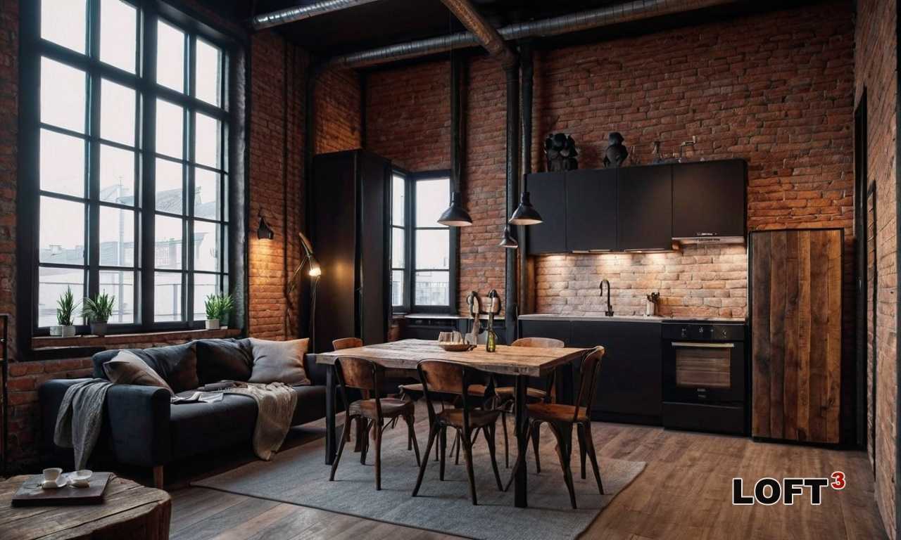 Как организовать пространство для спорта в загородном доме в стиле лофт?