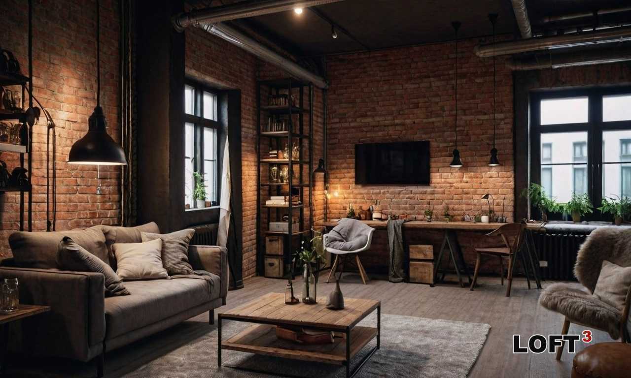 Как выбрать стильный декор для загородного дома в стиле лофт?