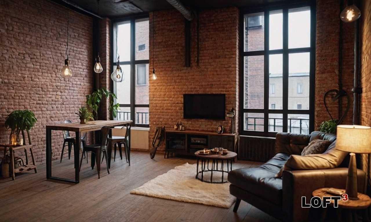 Как оформить холл загородного дома в стиле лофт?