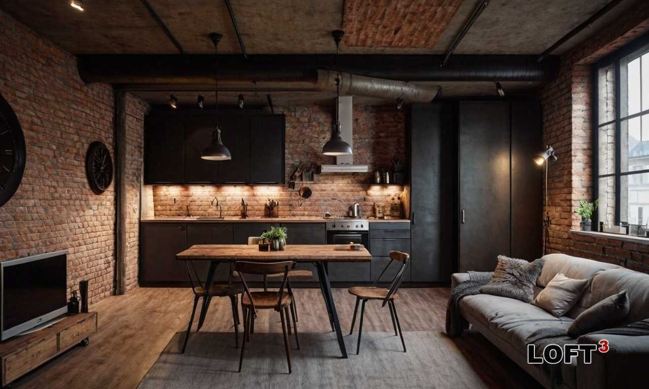 Как организовать пространство для отдыха на балконе загородного дома в стиле лофт?