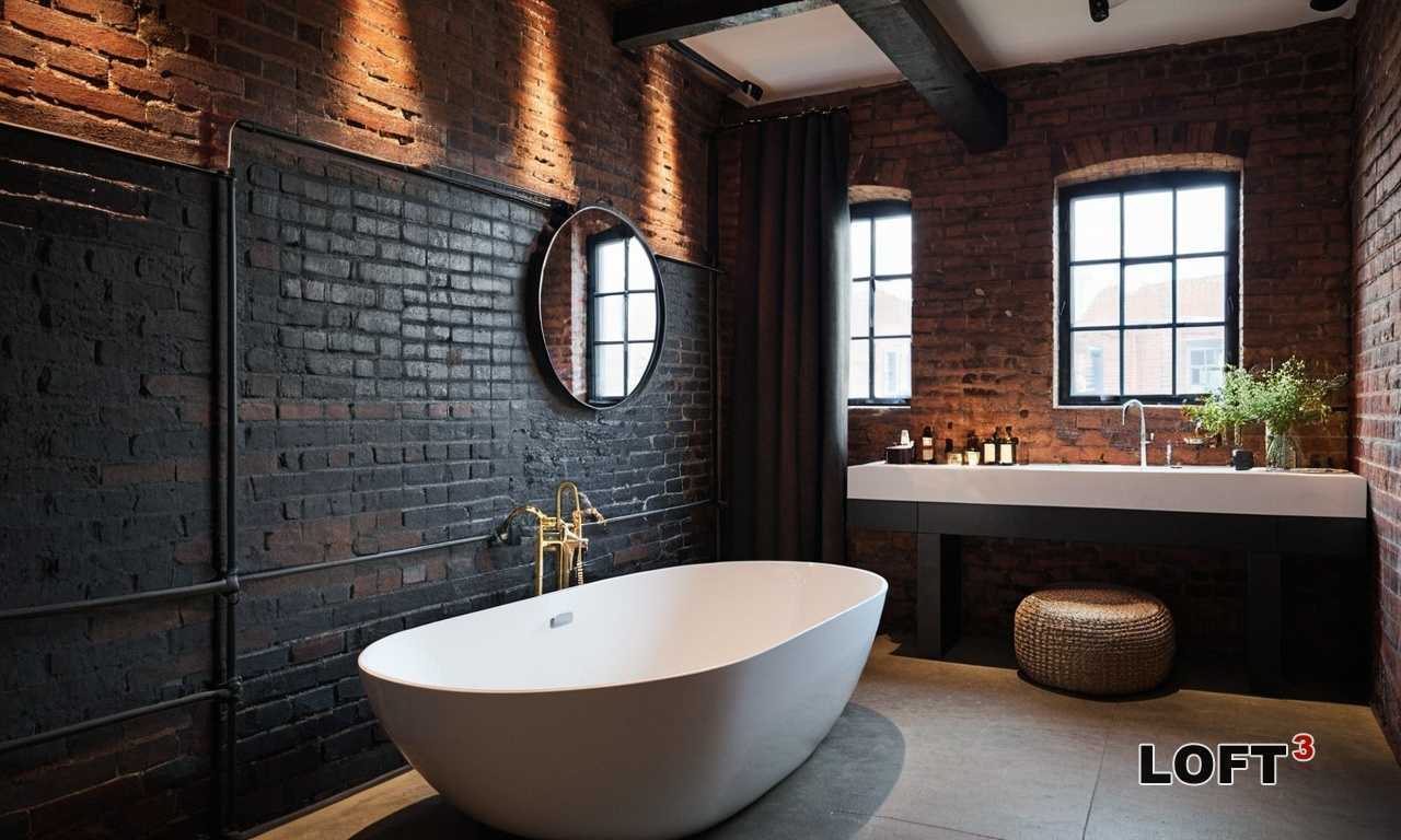 Как выбрать антикварные элементы для ванной Лофт?