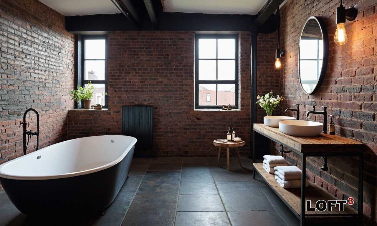 Как создать атмосферу уюта в ванной Лофт с использованием старинных аксессуаров?
