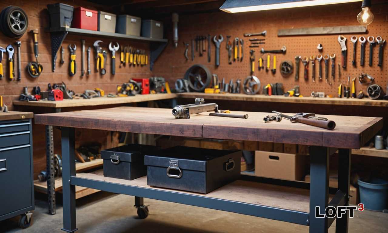 Как сделать удобную складную рабочую станцию для гаража