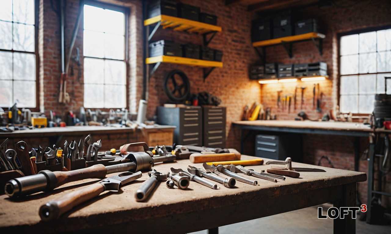 Как разместить инструментальные шкафы и тумбы в мастерской