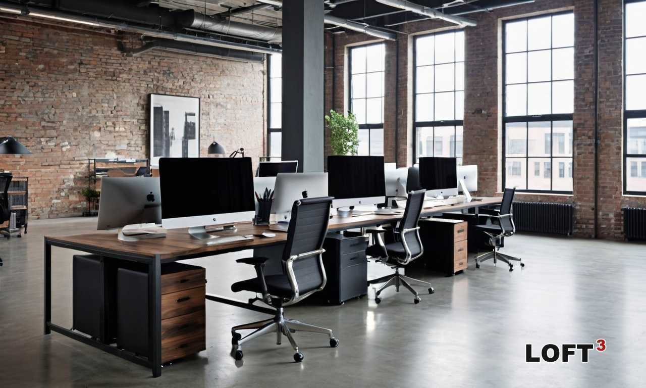 Как оформить офис Loft с открытым планом для оптимизации рабочих процессов
