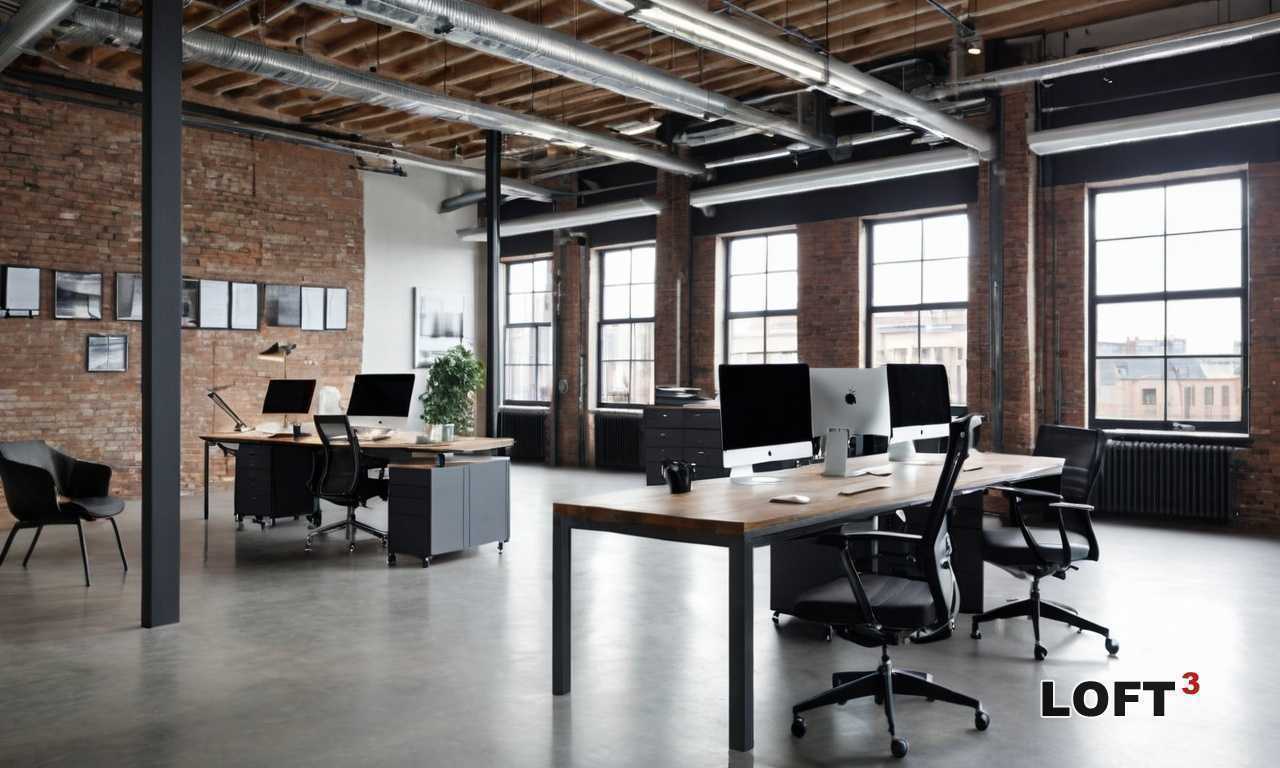 Как оформить рабочее пространство Loft с учётом эргономики и стиля