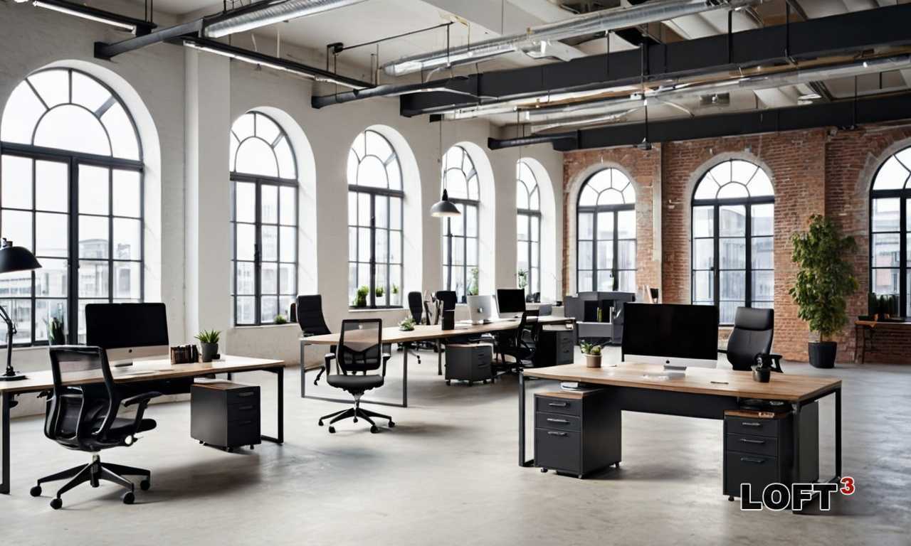 Как оформить интерьер Loft для кафе с уникальными столами и стульями