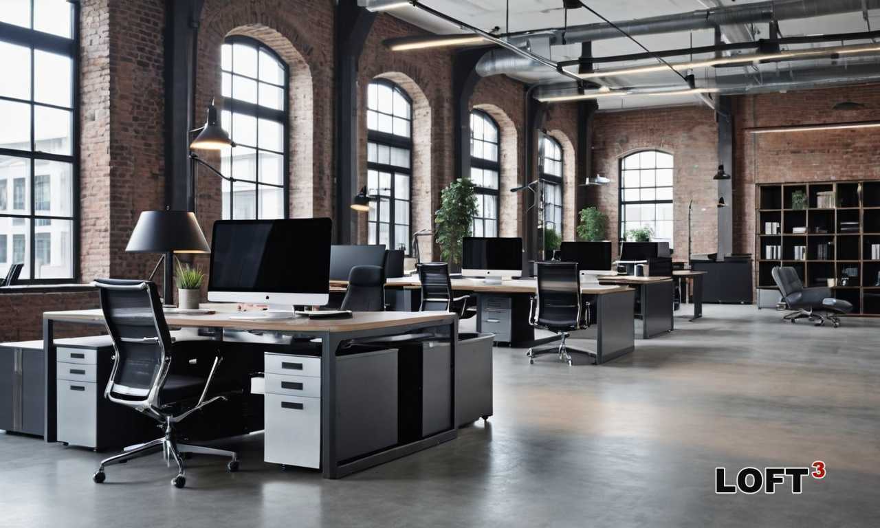 Как организовать Loft офис с фокусом на открытые пространство и удобство работы