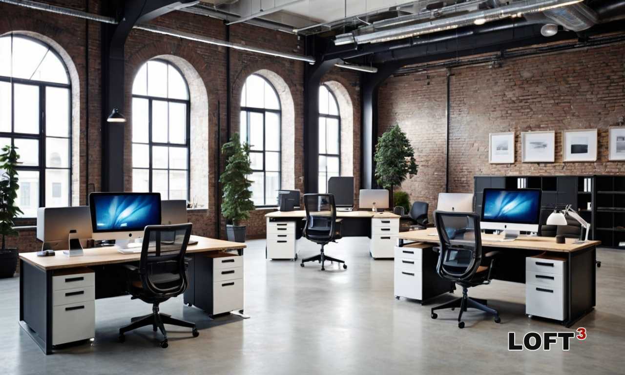 Как создать пространство для отдыха в офисе Loft с использованием мягкой мебели