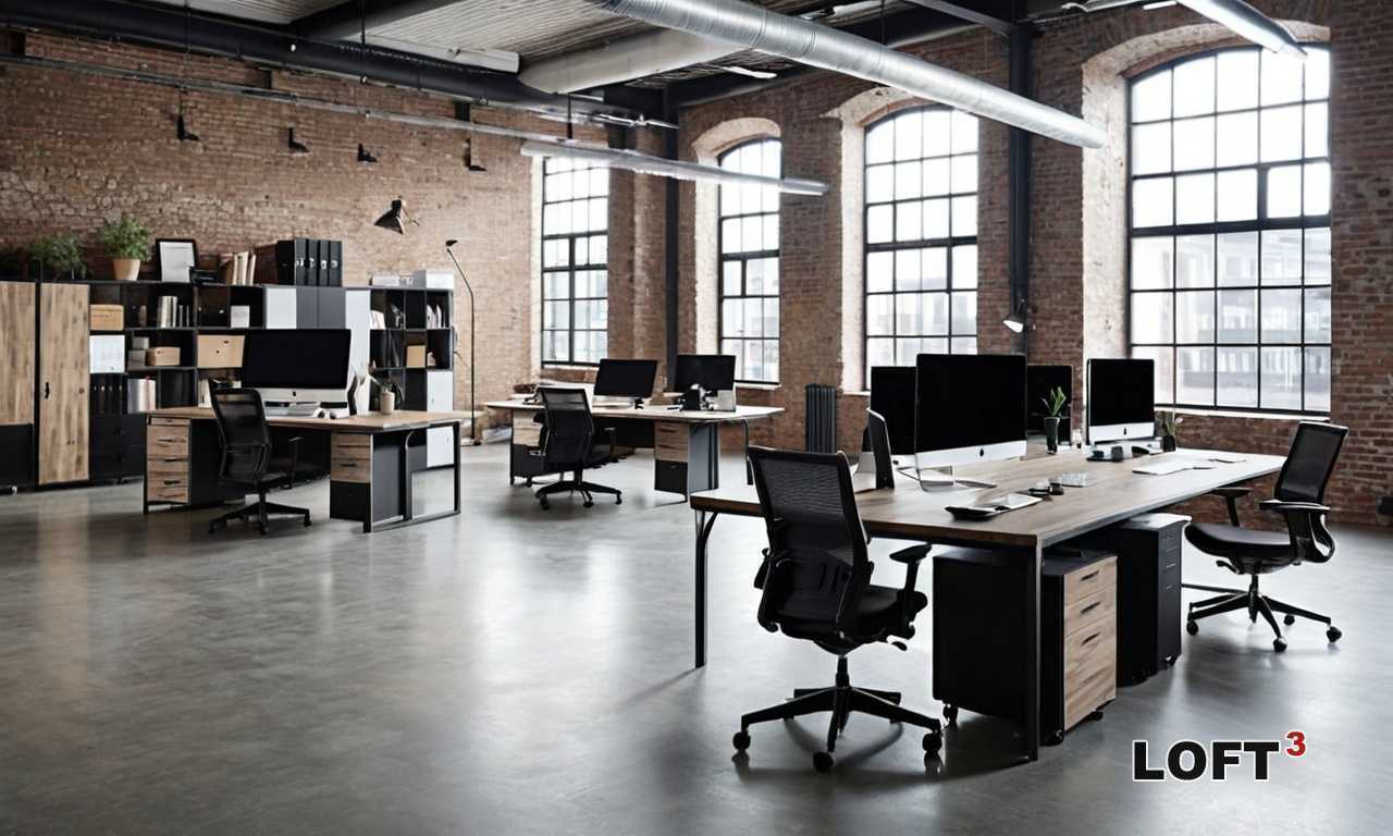 Какие потолочные решения подходят для креативного офиса в стиле Loft