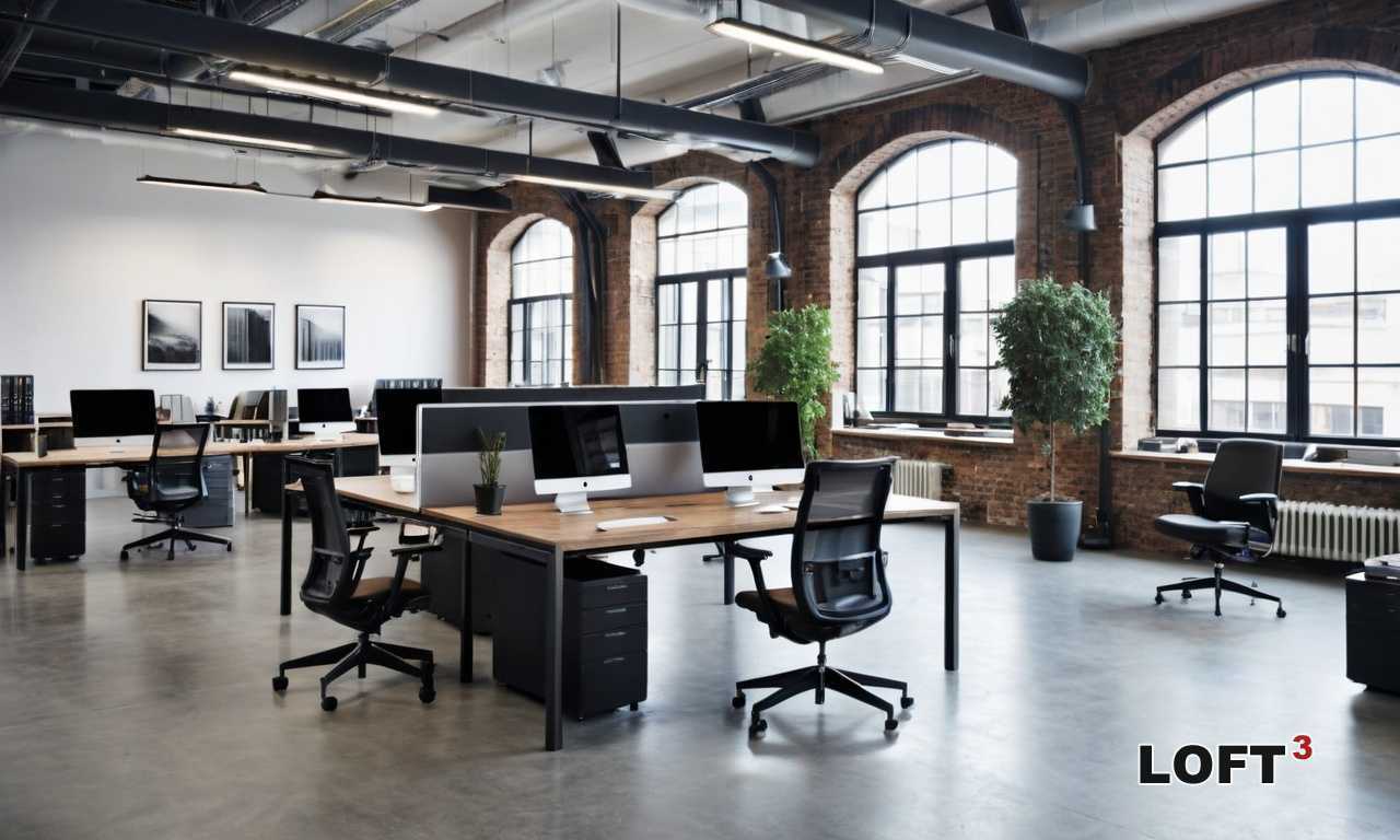 Как оформить кафе Loft с использованием натуральных материалов и акцентами на натуральный свет