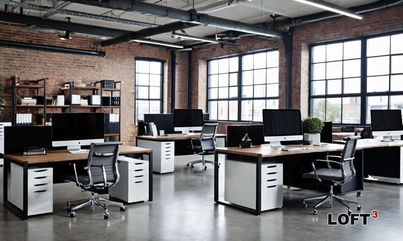 Как использовать стеклянные перегородки для разделения пространства Loft в магазине одежды