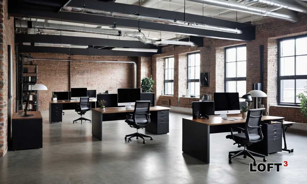 Какие особенности нужно учитывать при оформлении интерьера офиса в стиле Loft