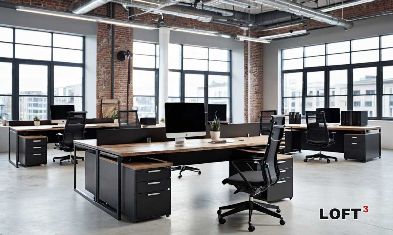 Как оформить лестницу в двухуровневом помещении в стиле Loft