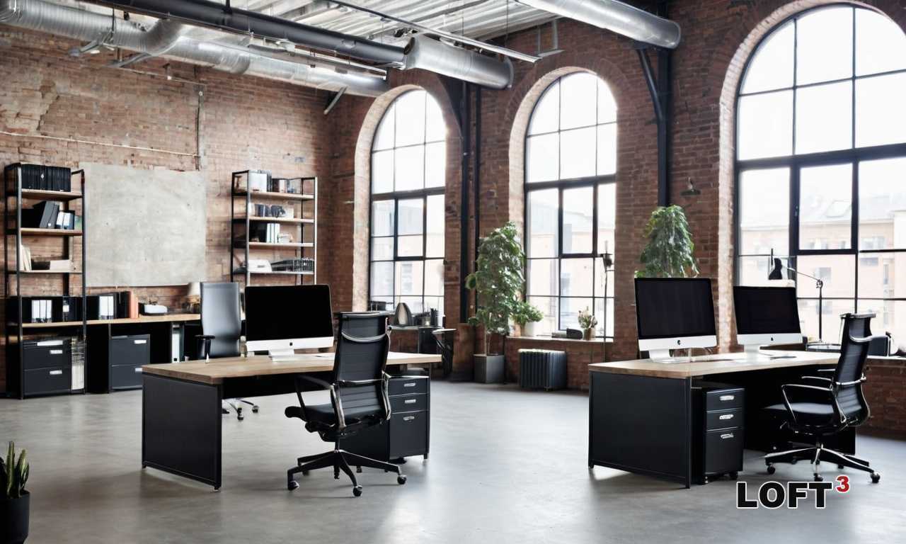 Как создать Loft пространство для кафе с открытыми балками и кирпичными стенами