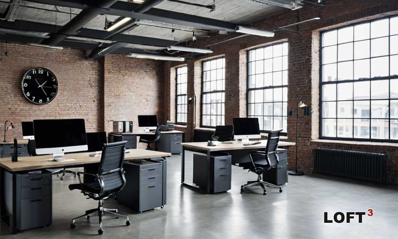 Как адаптировать Loft стиль для маленького офисного пространства