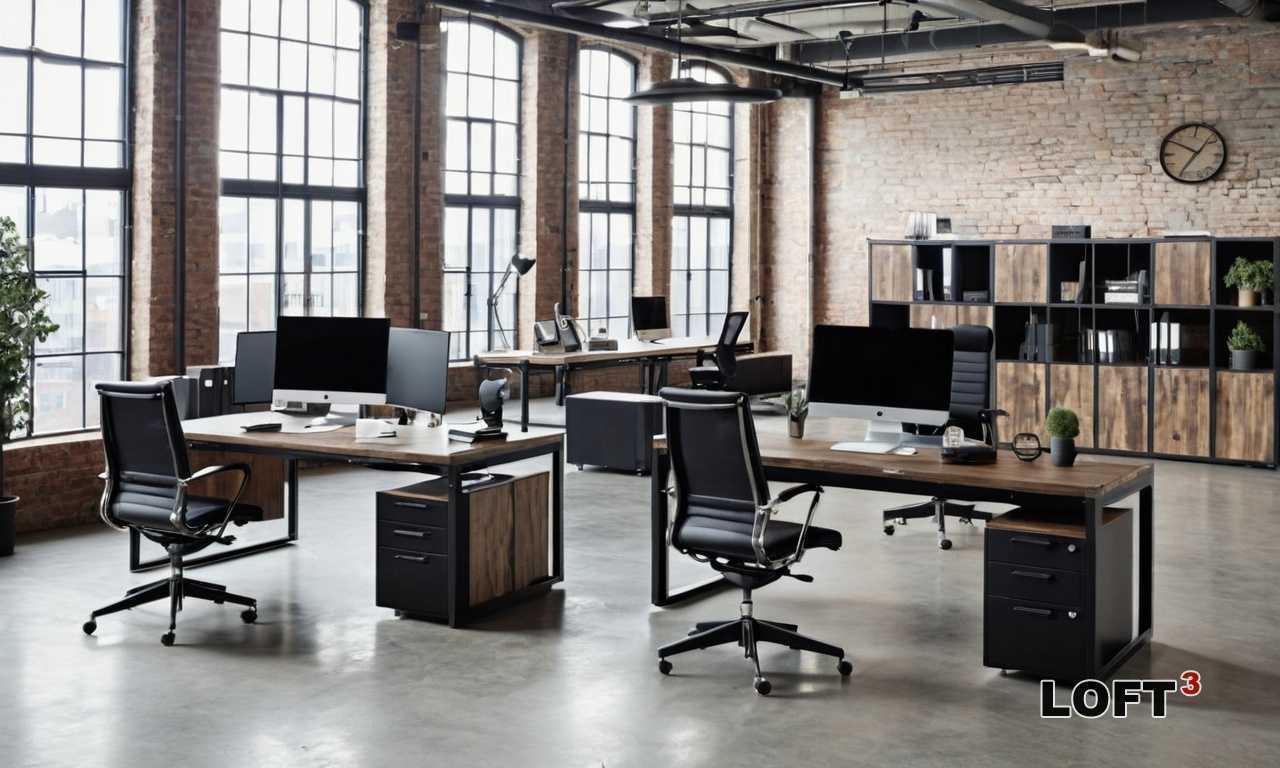 Как сделать интерьер Loft более комфортным для работы с помощью мягкой мебели