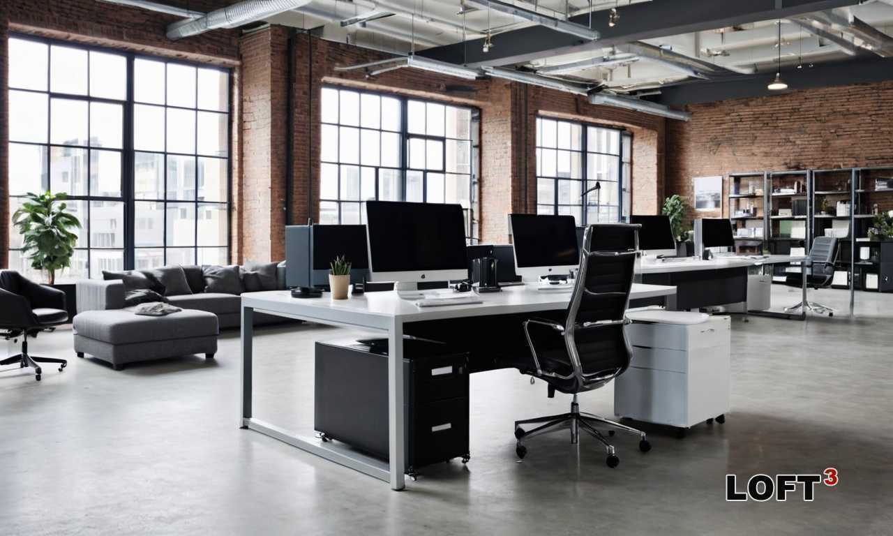 Как организовать Loft рабочее пространство для парикмахерской с акцентом на эргономику