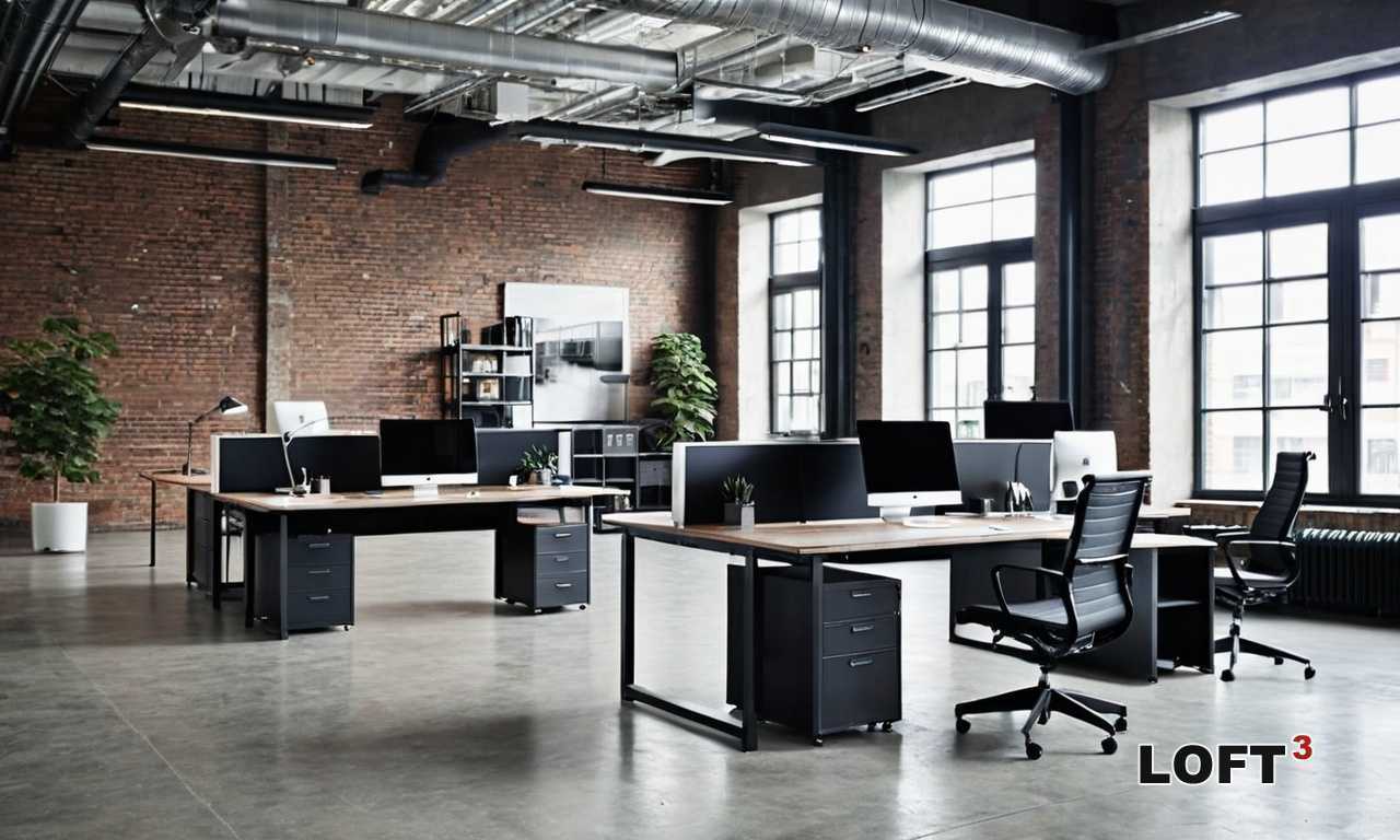 Как организовать Loft интерьер для магазина одежды с фокусом на открытые стеллажи и витрины