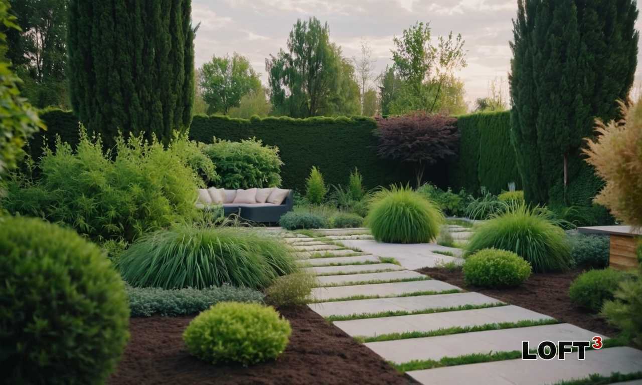 Как сделать необычные клумбы Loft с использованием металлических контейнеров и бетона?